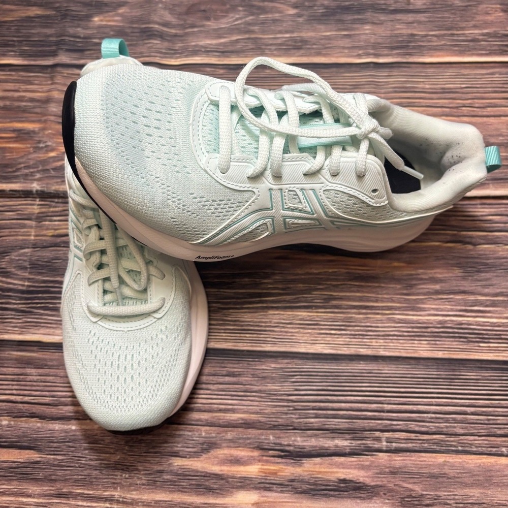 Asics Womens Gel-Contend 9 Running Sz7.5 Shoes Soothing Sea/Oasis Green 1012B681 - Picture 6 of 13